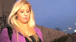 PublicAgent - Blonde accepts sex for money 